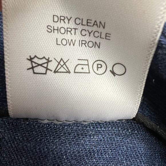 Carlisle Collection Womens Pants Christy Linen Blend Straight Leg Sz 4 New - Picture 13 of 14